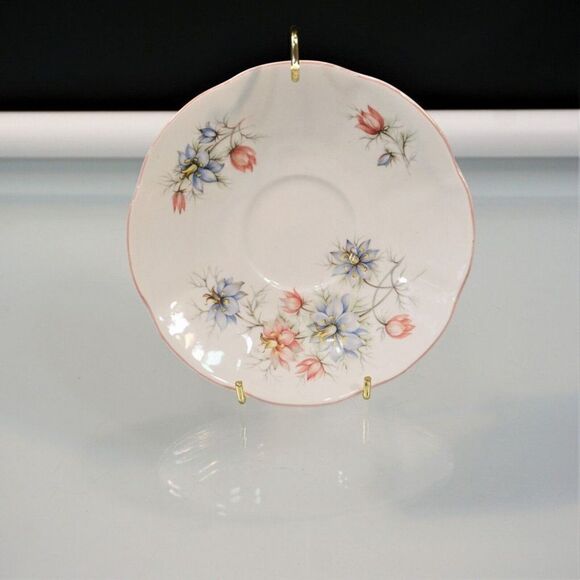 Vintage Rosina Wild Flowers Tea Cup & Saucer Fine Bone China England - Picture 10 of 10